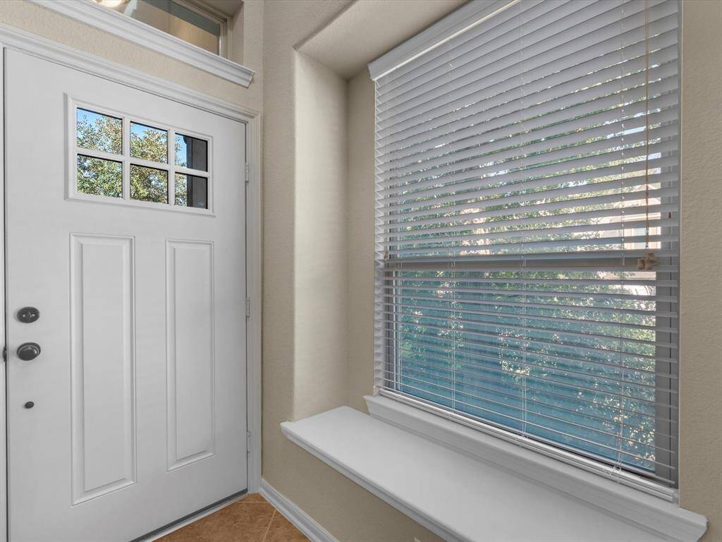Landing area/entry to the home