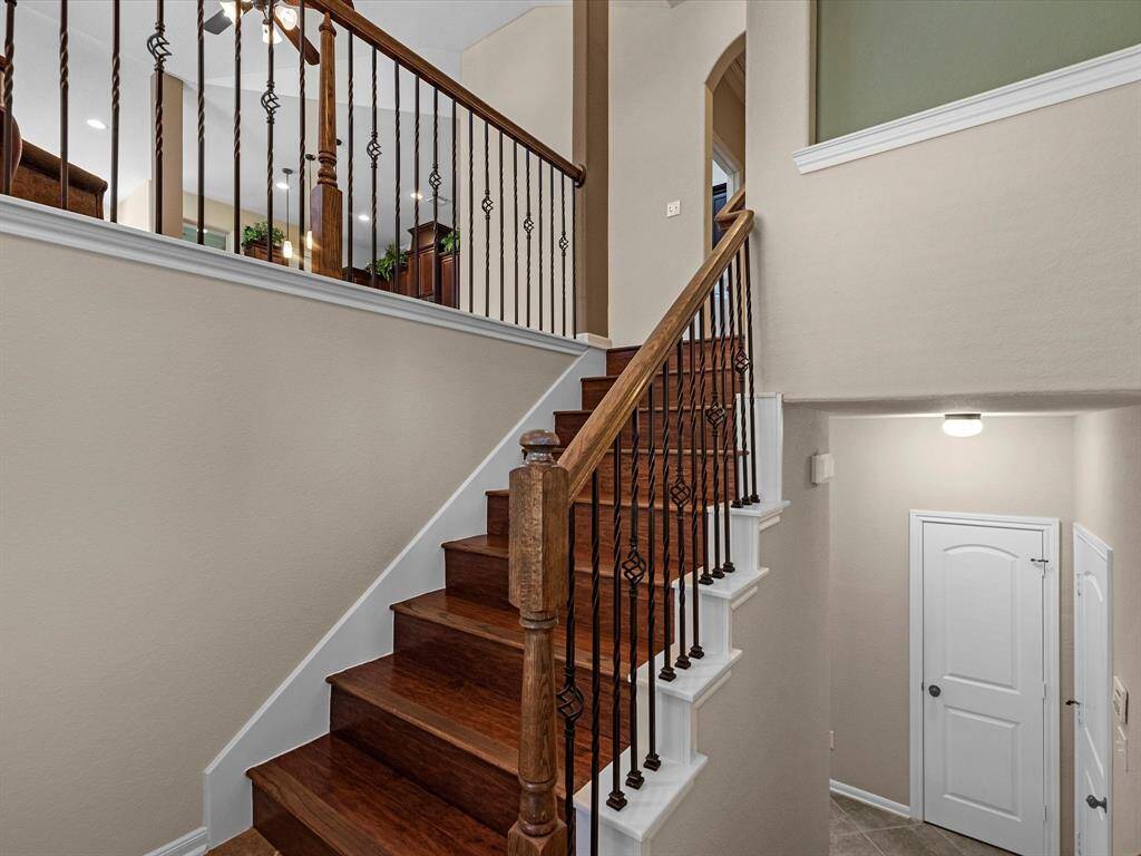 View from your front door on the landing area