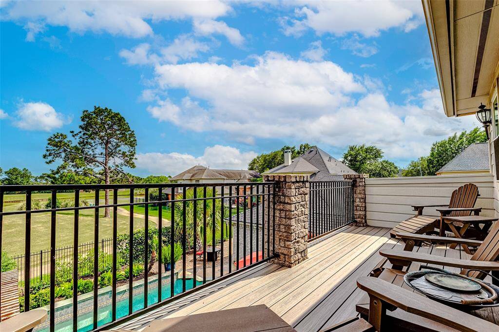 Second floor balcony