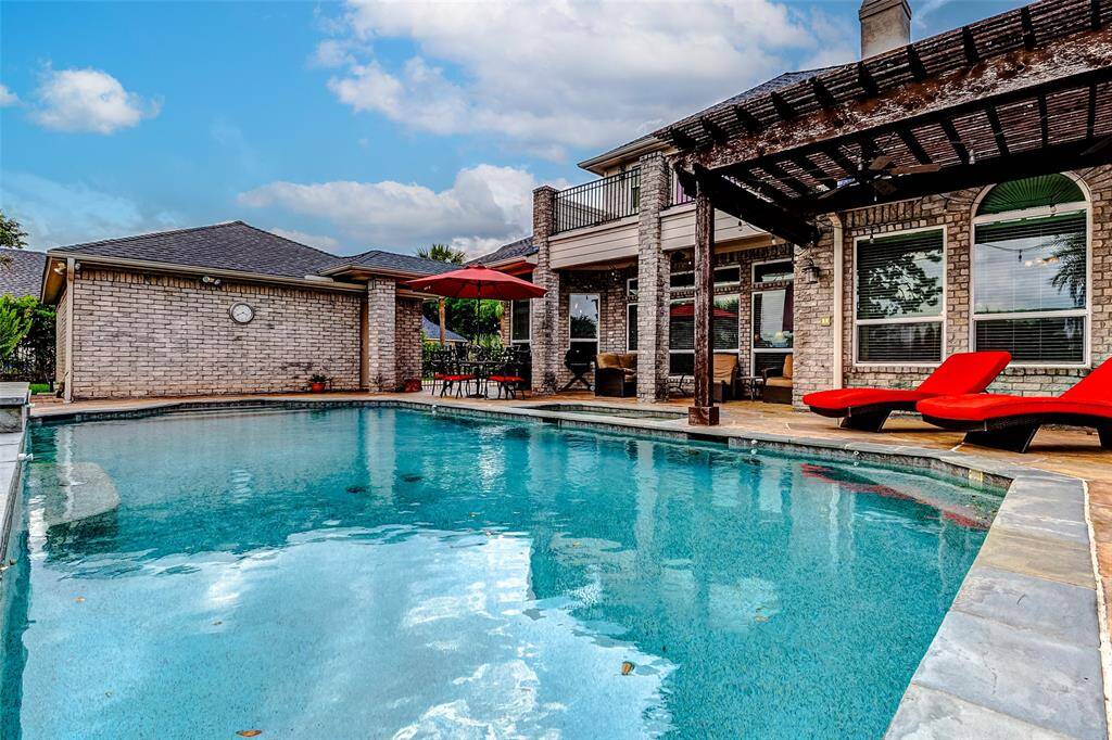 Experience luxury with this exquisite pool.