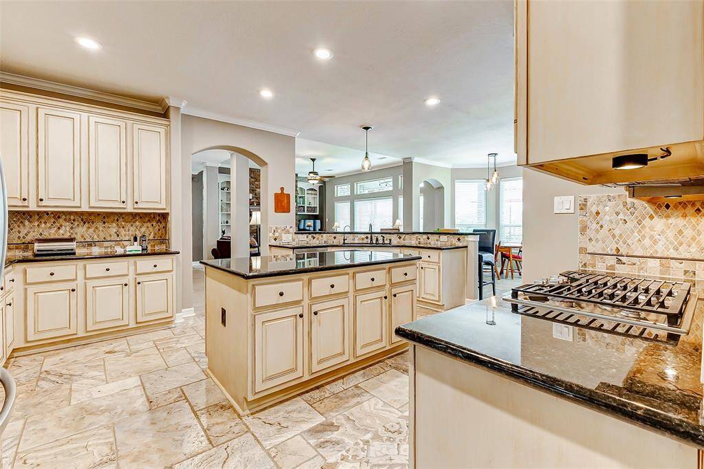 Bright and airy kitchen with abundant natural light.