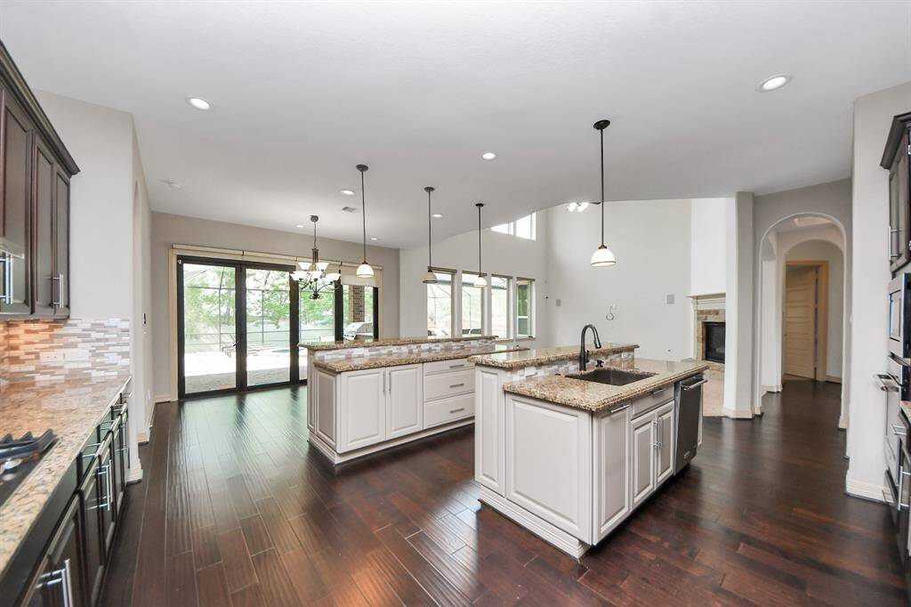 What's better than one kitchen island? Two kitchen islands!