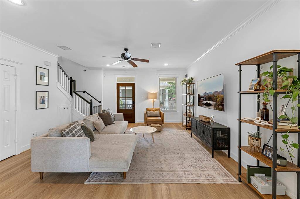Spacious living area