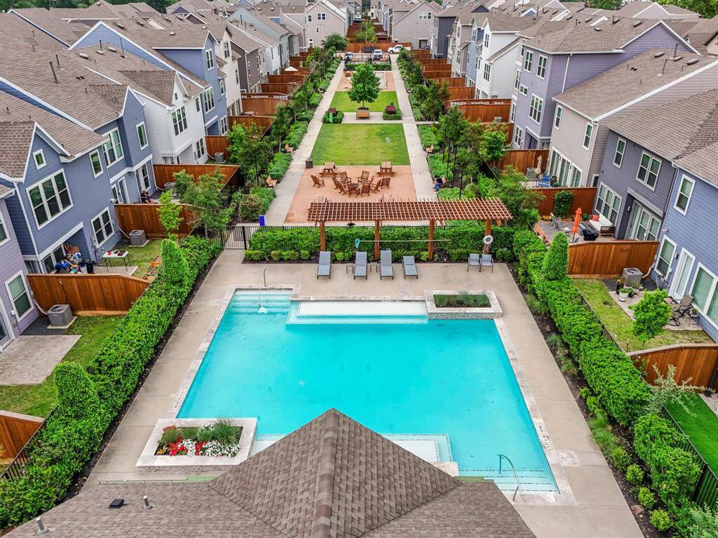 Private community park with pool and other amenities.
