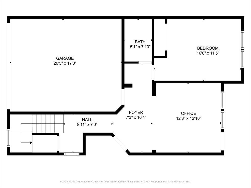 Floorplan level 1