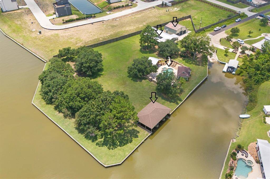 Birdseye from the water