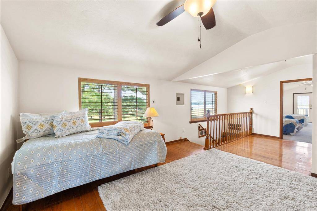 2nd floor living area doubles as a bunkroom