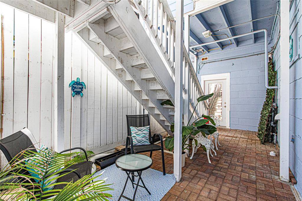 Fenced in Patio