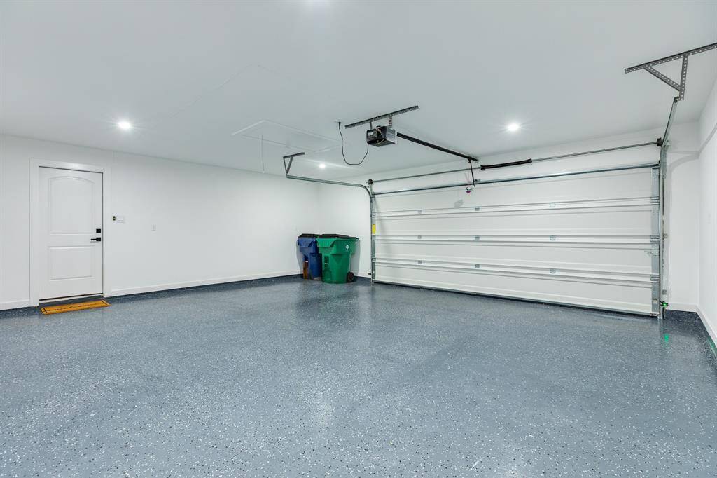 Garage -- epoxy floor