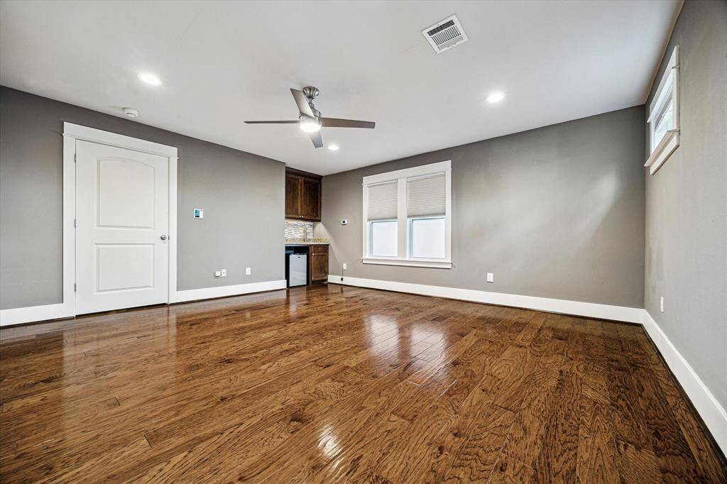 Another view of the primary suite on the second floor.
