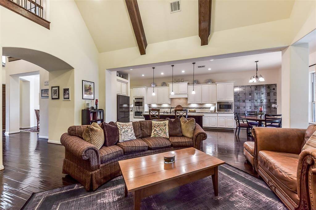 Open-concept living!