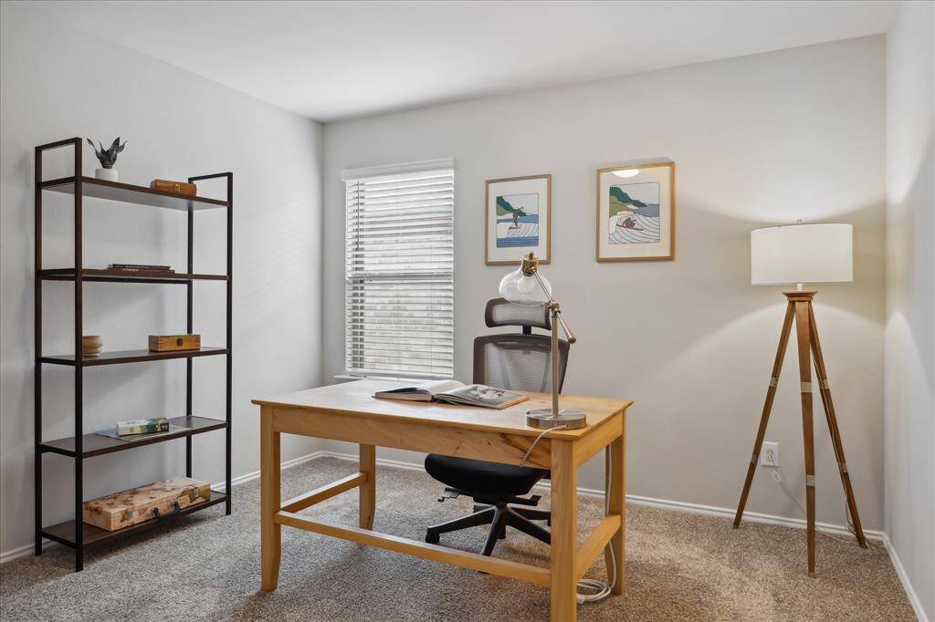 One of three guest bedrooms!