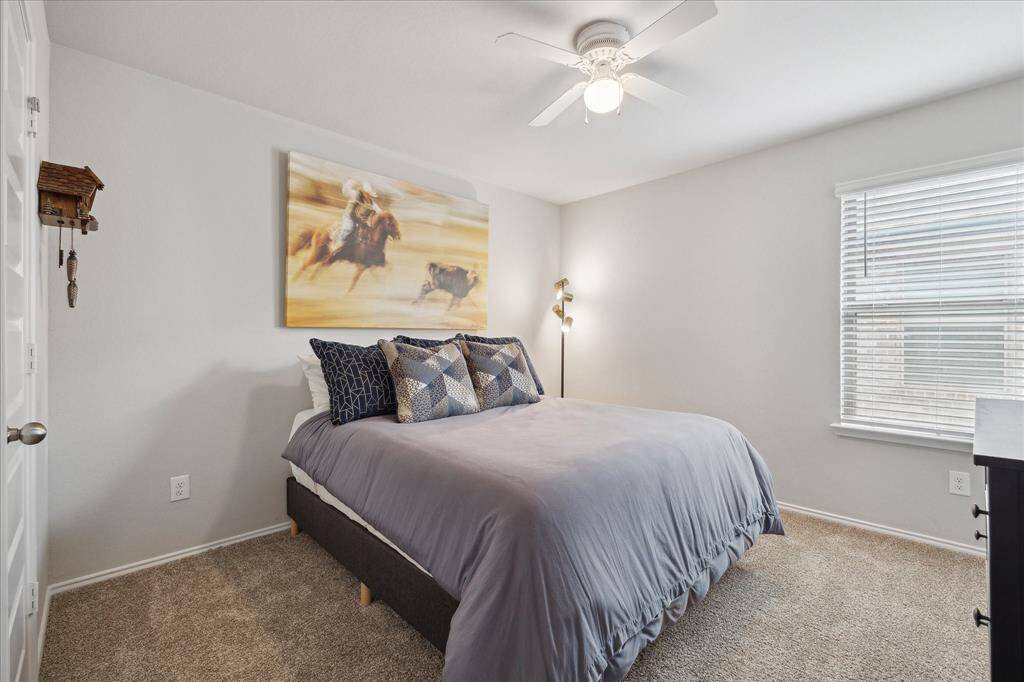 One of three guest bedrooms!