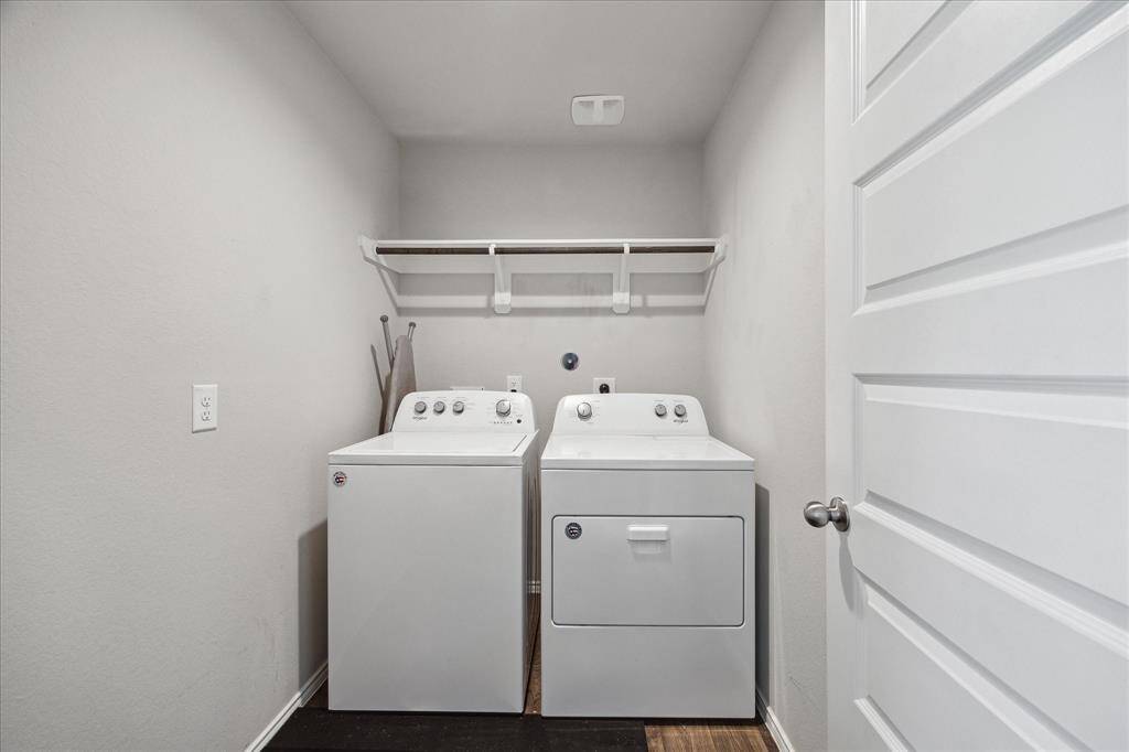 Walk-in utility room!