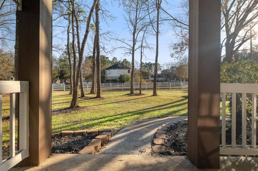The view from the front door