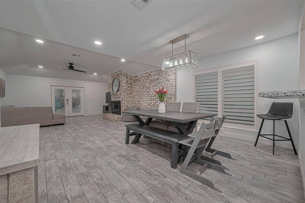Open floor plan