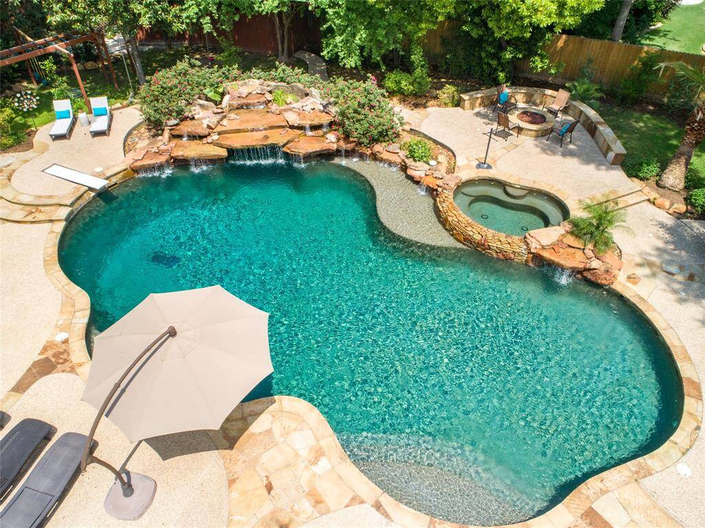 Experience the luxury of a resort without ever stepping outside of your own backyard!