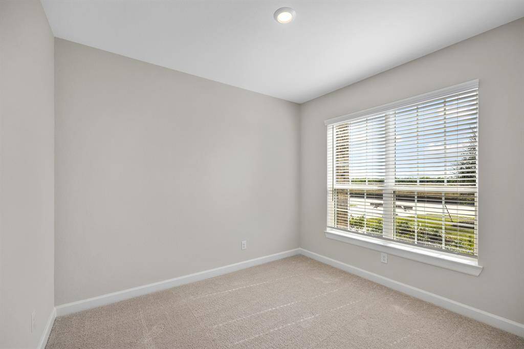 Each of the three secondary  bedrooms are generously sized and have large closets.