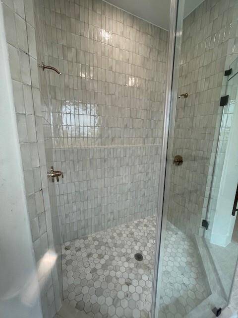over sized master shower