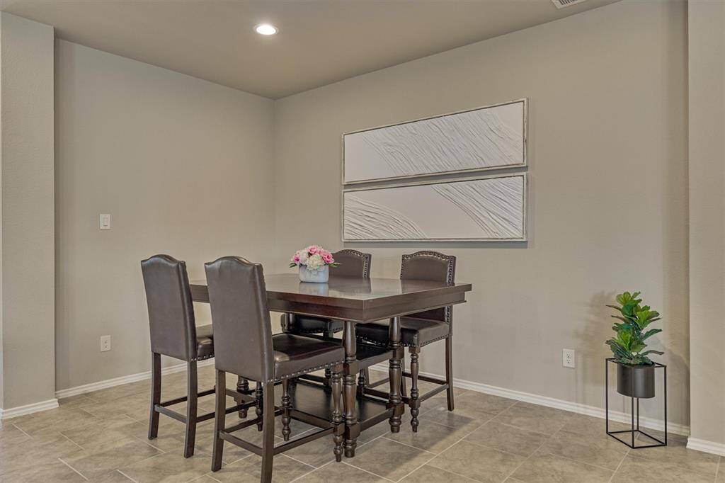 Another view of the dining area.