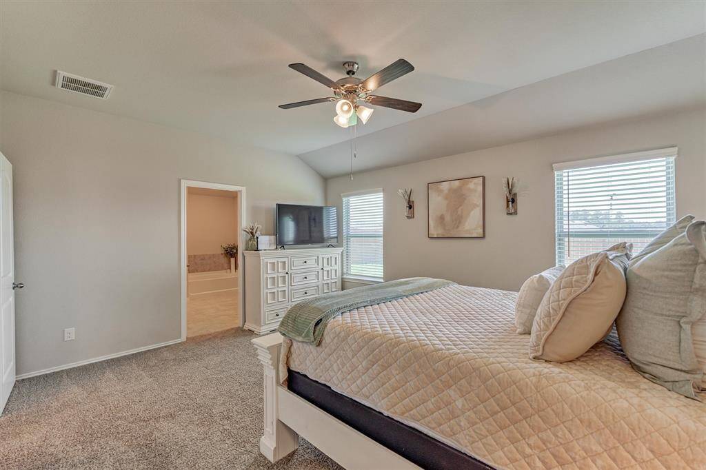 There is ample wall space for all of your furniture.