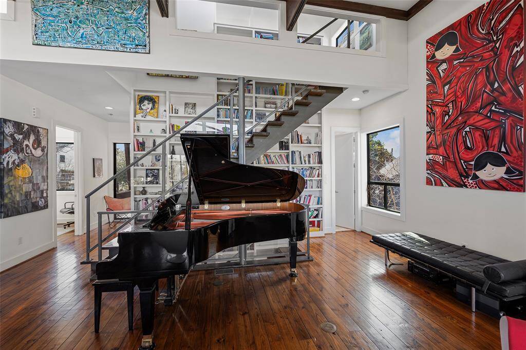Welcome to the eye catching second floor where you will find the main living spaces, two bedrooms, one full bath and a half bath!