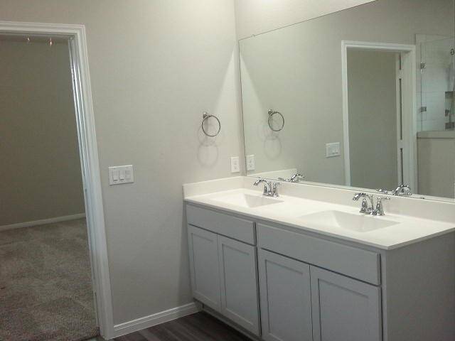 Master Bathroom Double Sinks