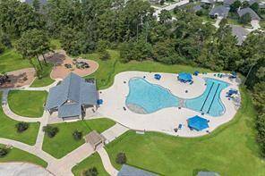 Overhead View of Fosters Ridge Pool
