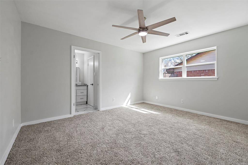 Bedroom 3 with in suite bathroom