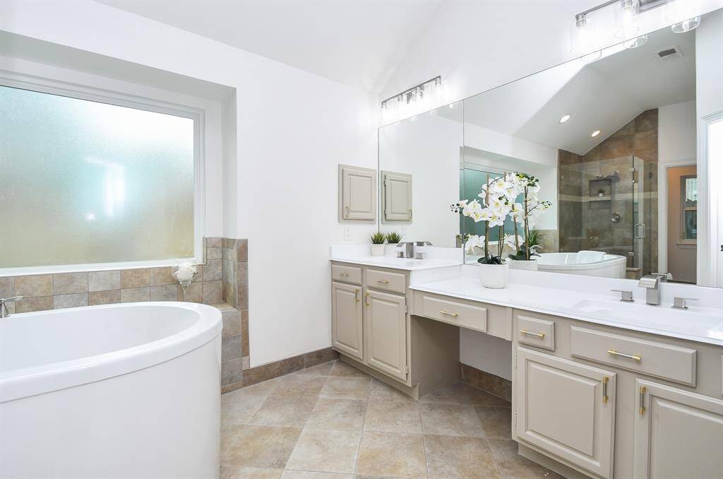 Laundry room - conveniently located and included W/D