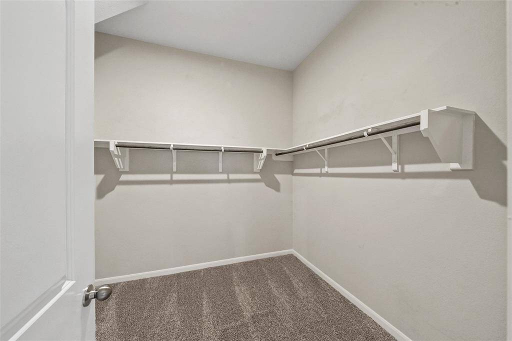 Primary closet