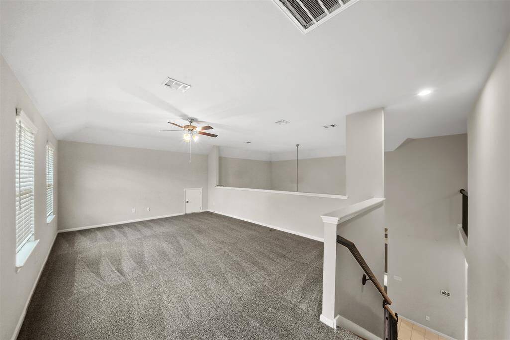 Upstairs gameroom