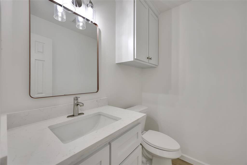 half bath near front entrance