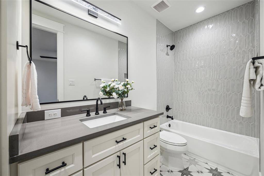 Another secondary bathroom.