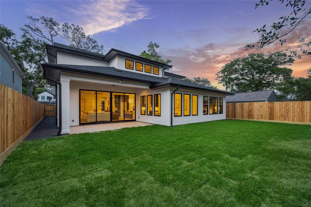 Enjoy the great outdoors in this 26'+ deep backyard. Plenty of room for a pool. The back porch is also pre-plumbed for a gas grill.