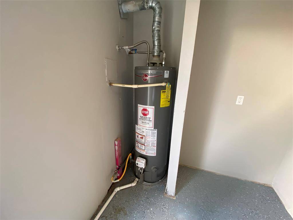 NEW WATER HEATER