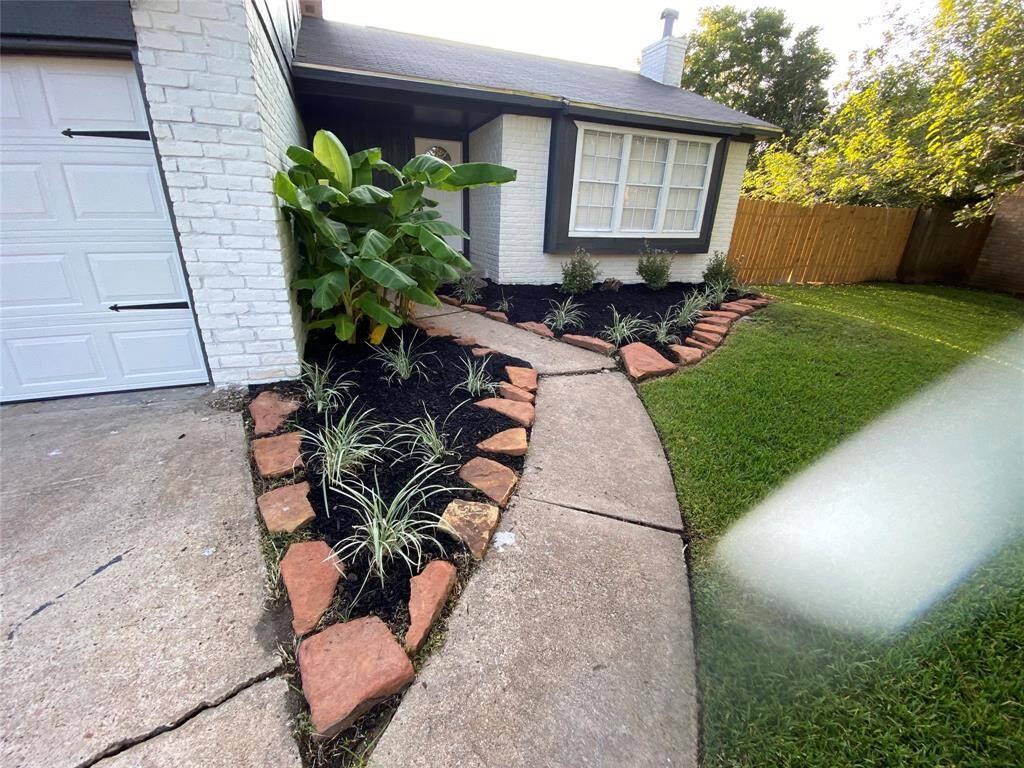 FRONT YARD LANDSCAPED