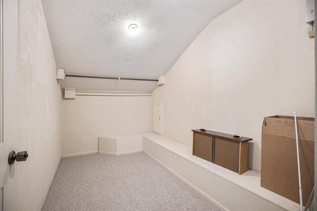 Closet/storage second level