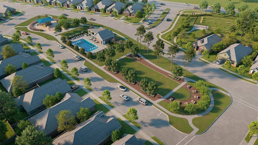 Skymor Cypress Community Amenities include a Resort-Style Pool, Modern Clubhouse, Playground, Event Lawn, Dog Park with Pet Play Area and Picnic Spaces for Outdoor Gatherings.