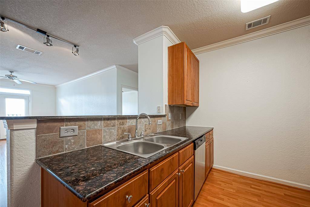 Open view from kitchen creating a spacious and modern feel.