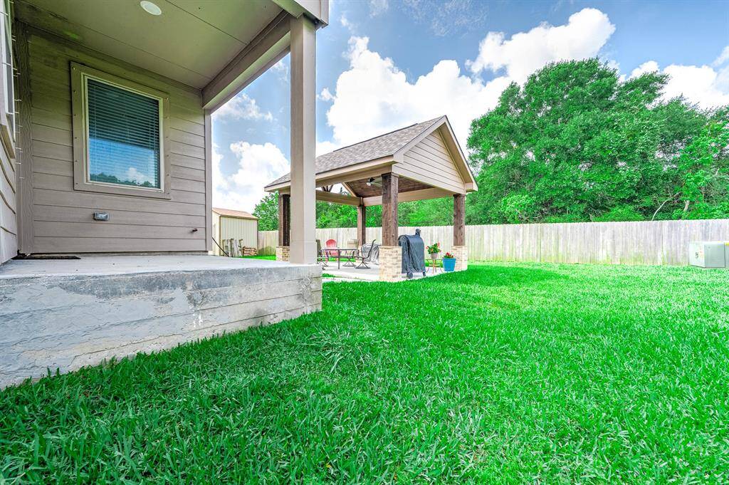 Covered Porch and Custom Built Covered Patio