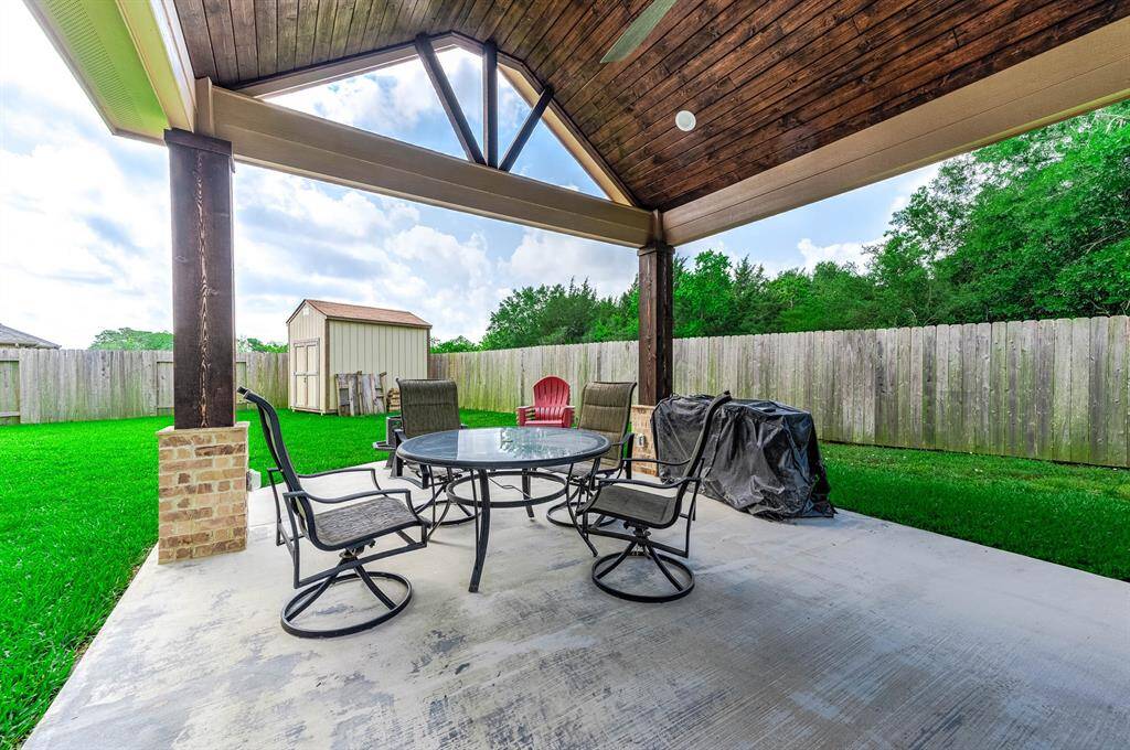 Gorgeous Custom Built Covered Patio
