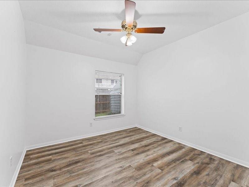 Nice Sized 2nd Bedroom with Ceiling Fan and Light Kit