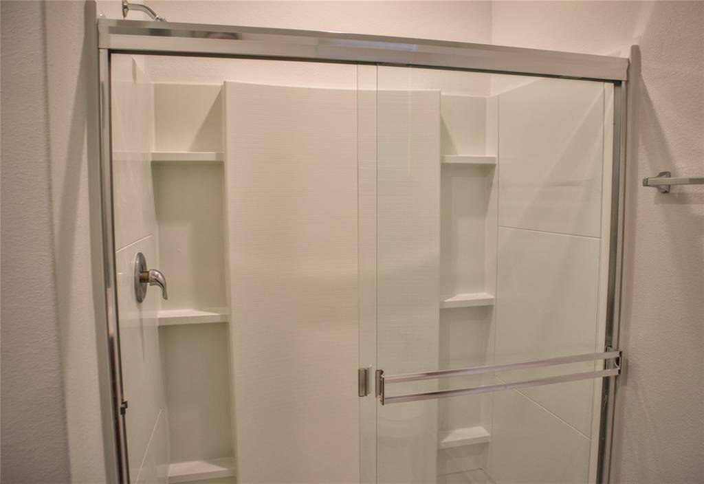 Large walk in shower