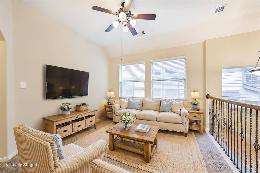 Virtually staged flex space