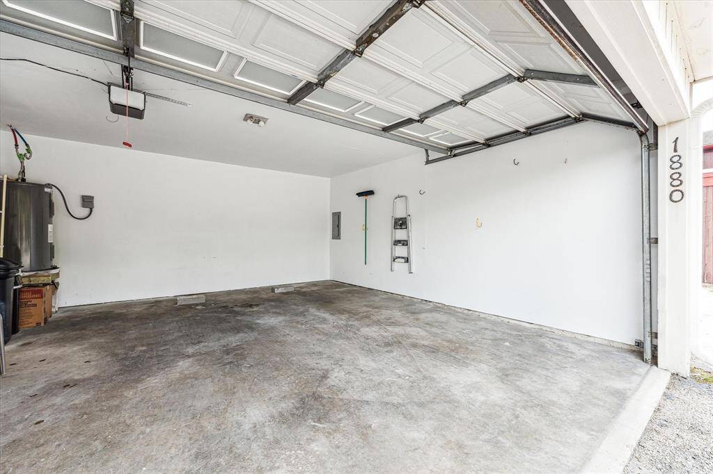 2 car garage accessed from private community driveway.