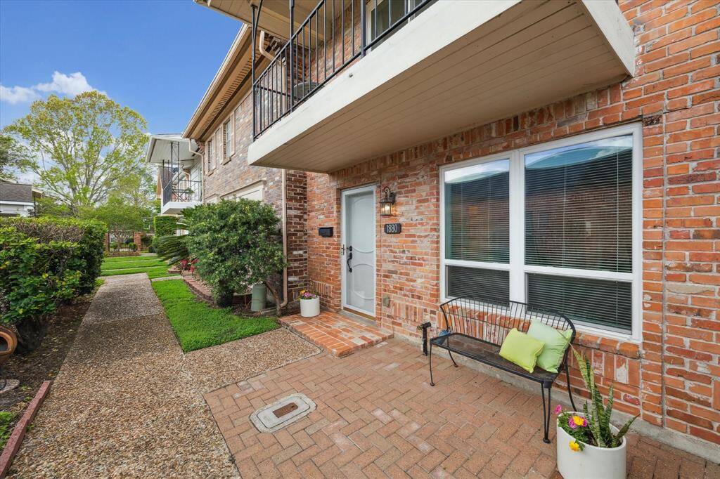 private patio and 2 car garage with private drive access.