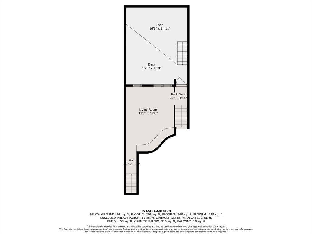 Main Living Level / Outdoor Zone