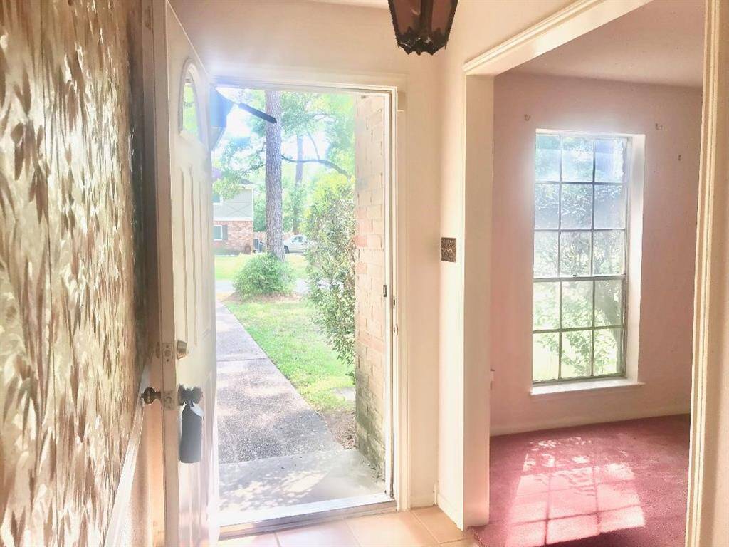View from the inside front entry hall