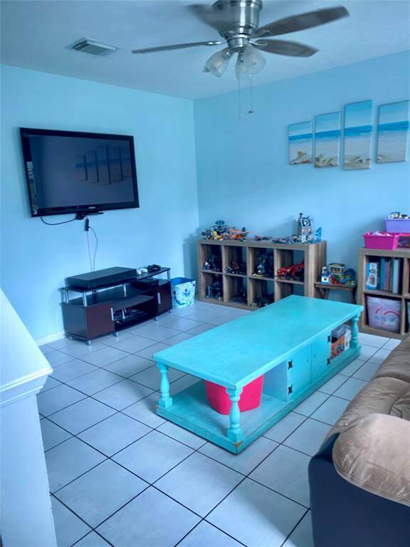 Extra room downstairs could be playroom or study